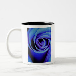 Taza Bicolor Rosa azul grande