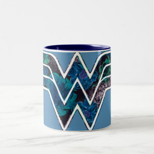 Taza Bicolor Rosa azul WW
