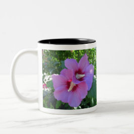 Taza Bicolor Rosa bonito de la foto de Sharon