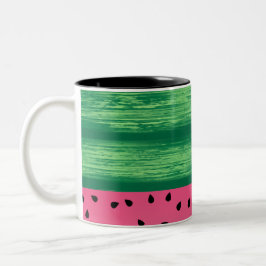 Taza Bicolor Rosa de la sandía