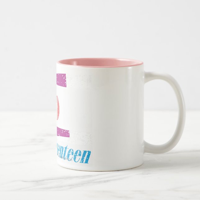 Taza Bicolor Rosa de Leo (Derecha)