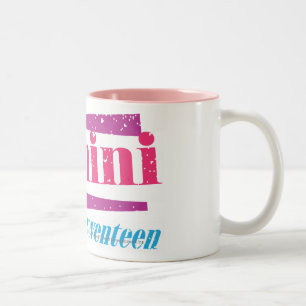 Taza Bicolor Rosa de los géminis