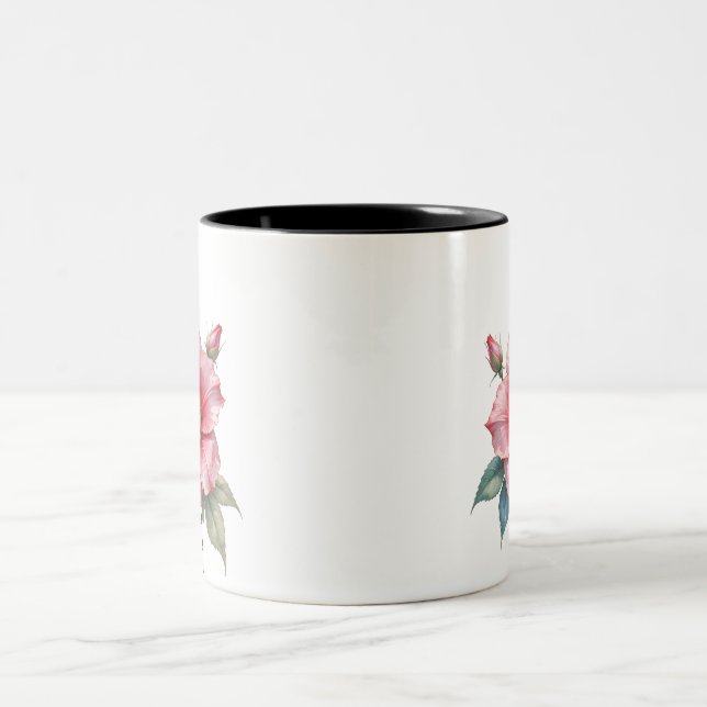 Taza Bicolor Rosa de Sharon Mug (Centro)