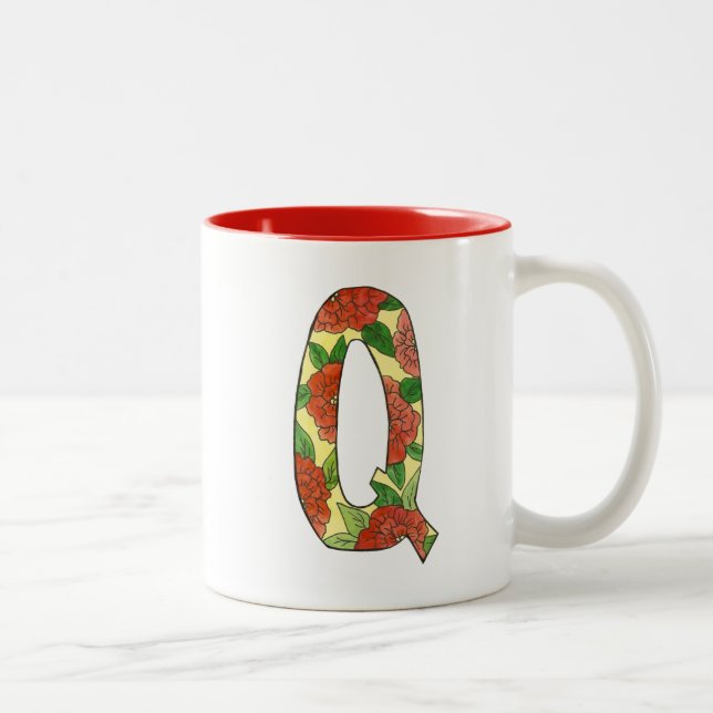 Taza Bicolor Rosa Q mug (Derecha)