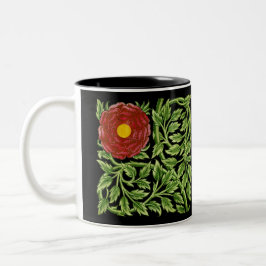 Taza Bicolor Rosa Roja De Morgan