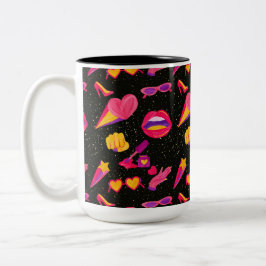 TAZA BICOLOR ROSA UNIVERSO