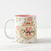 rosa vintage personalizado floral