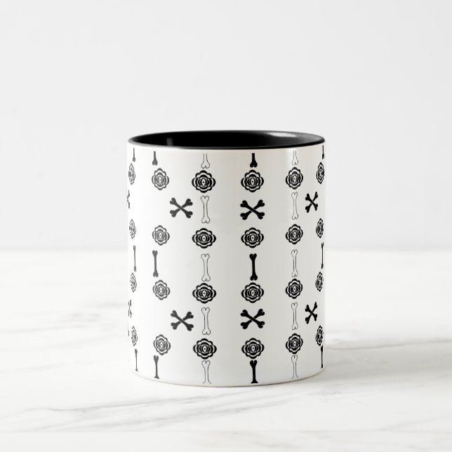 Taza Bicolor Rosas muertos (Centro)