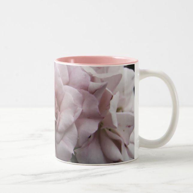 Taza Bicolor Rosas rosados (Derecha)