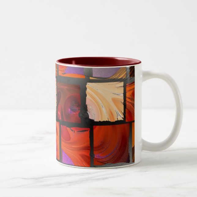 Taza Bicolor Rosetiles (Derecha)