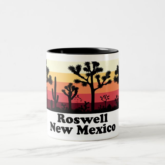 Taza Bicolor Roswell Nuevo México (Centro)