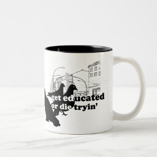 Taza Bicolor Rothenhagen "consigue educado "