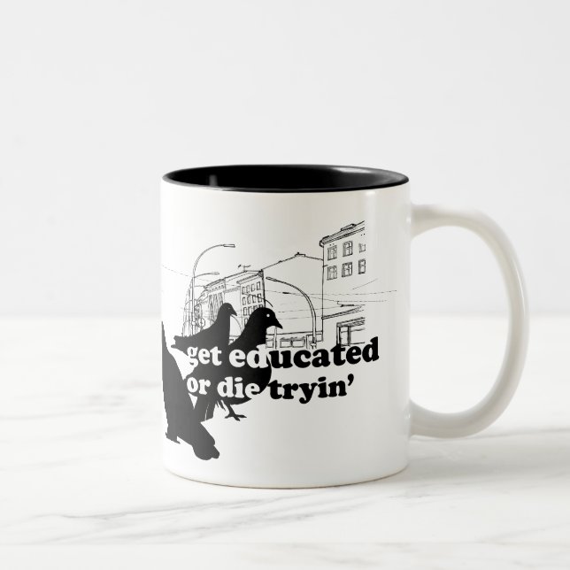 Taza Bicolor Rothenhagen "Educate" (Derecha)