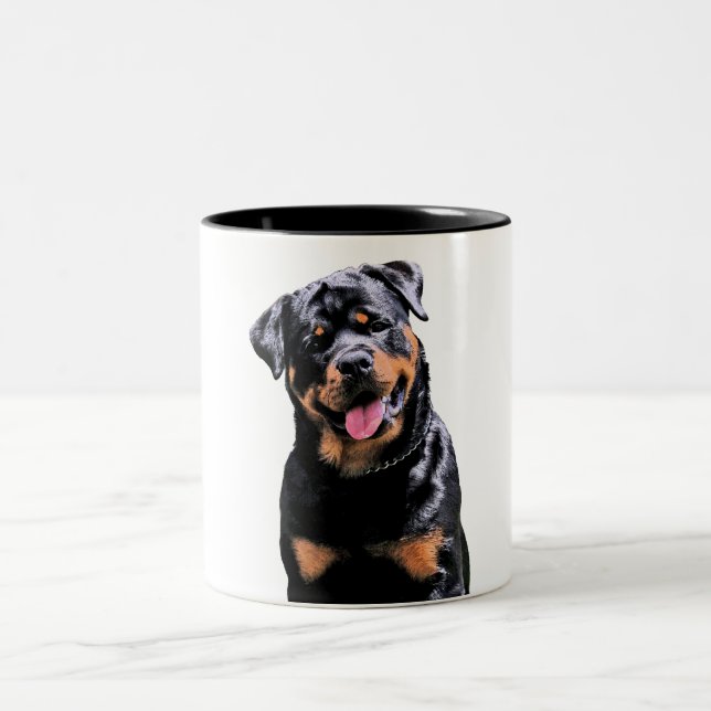 Taza Bicolor Rottweiler (Centro)