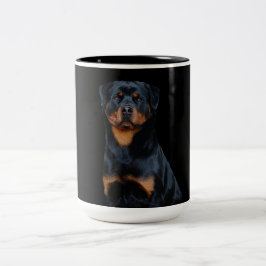 Taza Bicolor Rottweiler