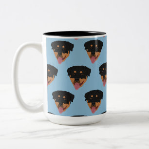 Taza Bicolor Rottweiler