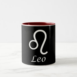 Taza Bicolor Rótulo "Leo" Zodiac