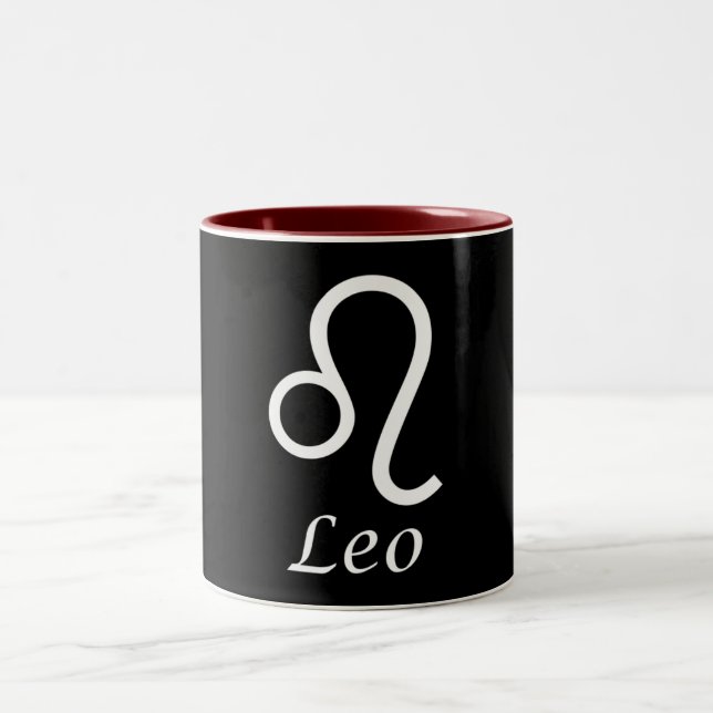 Taza Bicolor Rótulo "Leo" Zodiac (Centro)