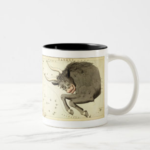 Taza Bicolor Rótulo zodiaco: Taurus mug