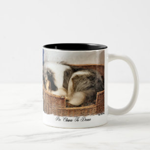 Taza Bicolor Rough Collie Art Gifts