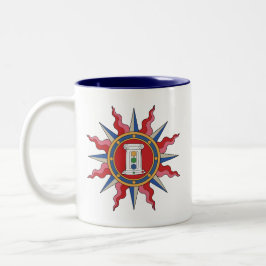 Taza Bicolor Royal University of the Midrealm Coffee Mug