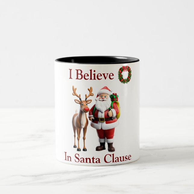 Taza Bicolor Rudolf, el reno de nariz roja (Centro)