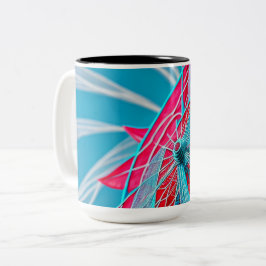 Taza Bicolor Rueda de Colores