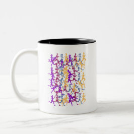 Taza Bicolor Runners Mug
