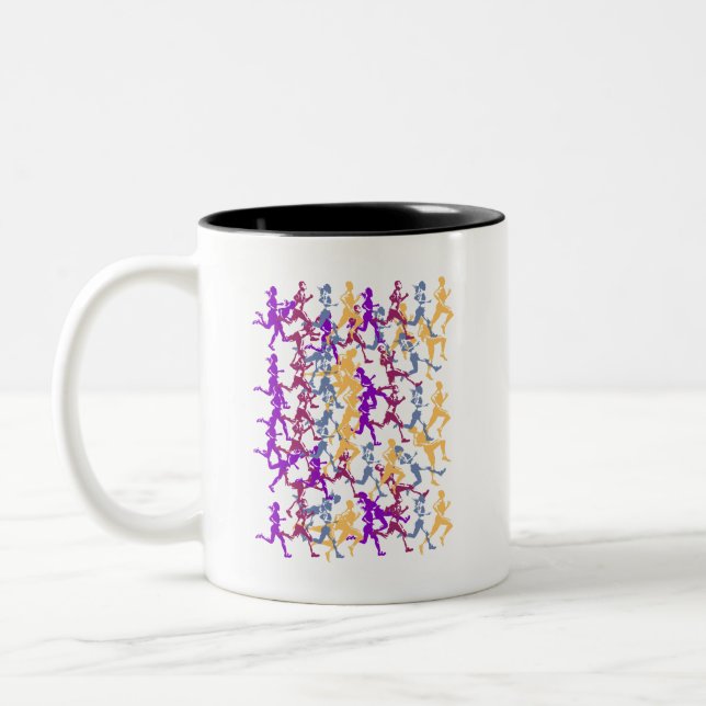 Taza Bicolor Runners Mug (Izquierda)