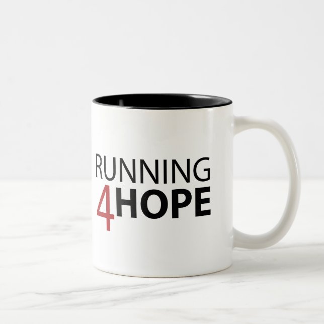 Taza Bicolor Running4Hope Mug (Derecha)