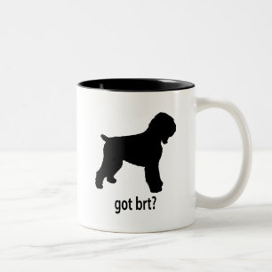 Taza Bicolor Ruso negro conseguido