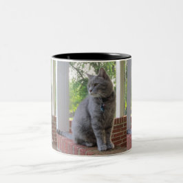 Taza Bicolor Russ The Cat Mug