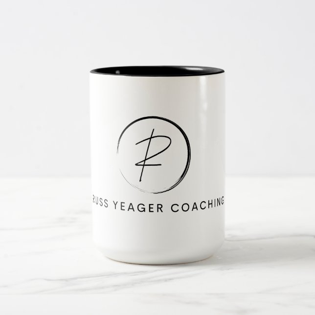 Taza Bicolor Russ Yeager Coaching Signature Logo (Centro)