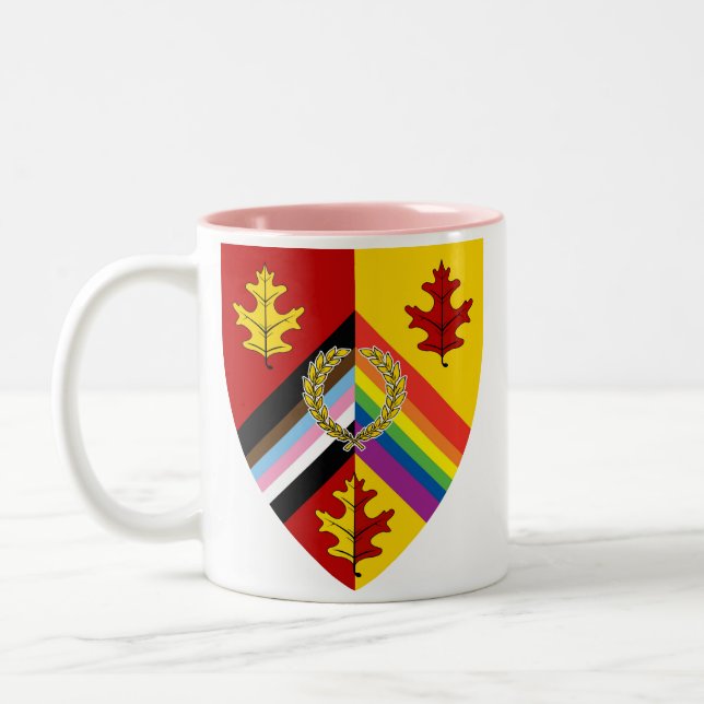 Taza Bicolor Rusto Woodlands Pride Mug (Izquierda)