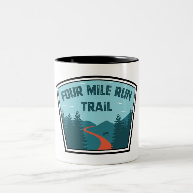 Taza Bicolor Ruta de cuatro millas (Centro)