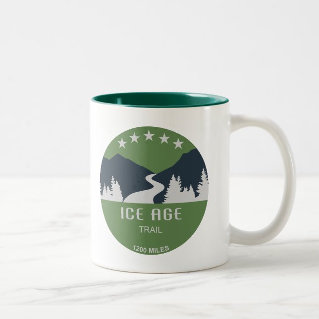 Taza Bicolor Ruta de la Edad del Hielo (Derecha)