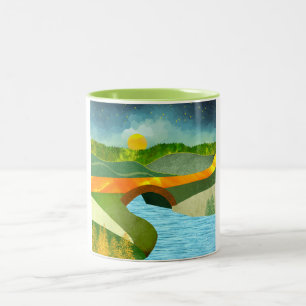 Taza Bicolor Ruta de Oro
