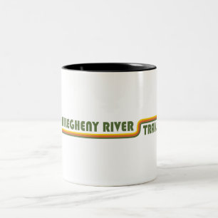 Taza Bicolor Ruta del río Allegheny