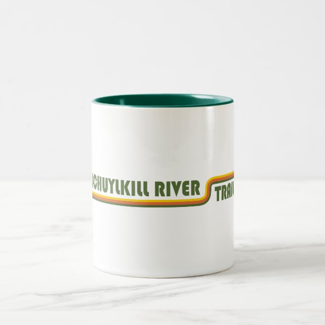 Taza Bicolor Ruta del río Schuylkill (Centro)