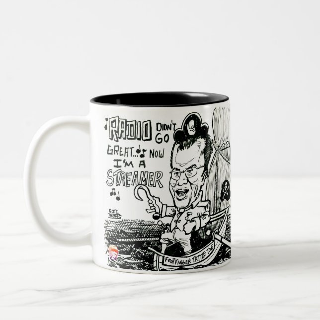 Taza Bicolor Ryan Harkness Mug (Izquierda)