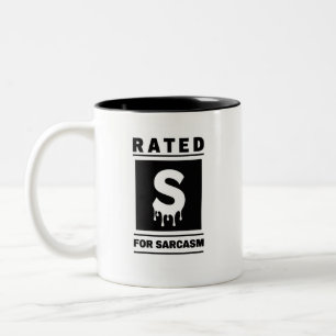Taza Bicolor 'S' por sarcasmo