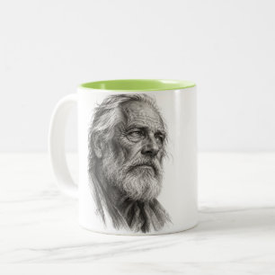 Taza Bicolor Sabiduría Curtida