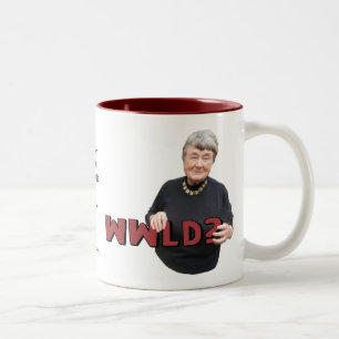 Taza Bicolor ¿Sabiduría de la marca de Leni - WWLD?