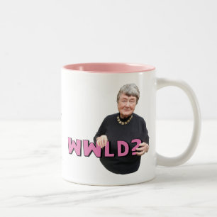 Taza Bicolor ¿Sabiduría de la marca de Leni - WWLD?