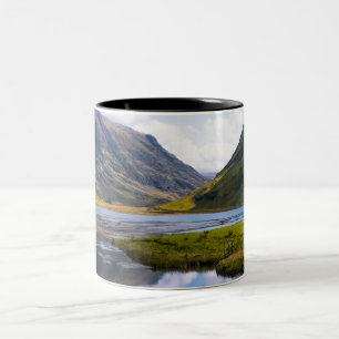 Taza Bicolor sabiduría de la naturaleza, montaña