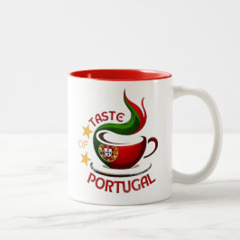 Taza Bicolor Sabor De La Mug De Portugal