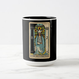 Taza Bicolor Sacerdotisa Tarot