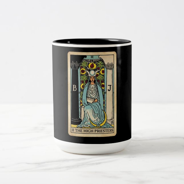 Taza Bicolor Sacerdotisa Tarot (Centro)