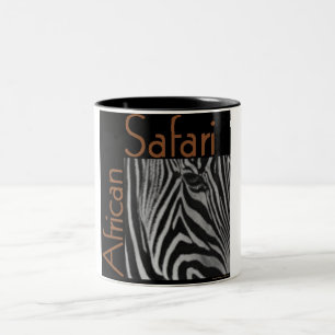Taza Bicolor Safari Mug Africano