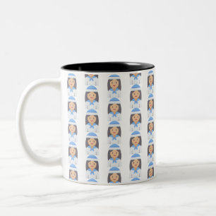 Taza Bicolor Sailor